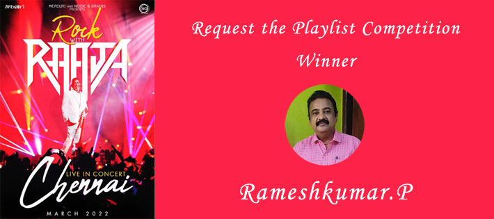 rock with raaja song competition winner rameshkumar-p